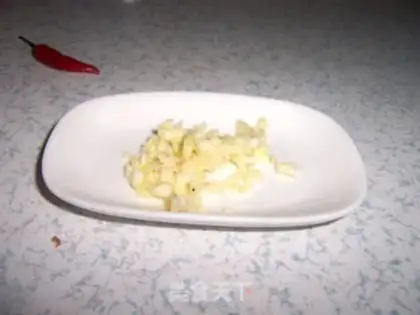 Make Garlic broccoli step 1