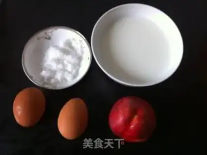 Make Fresh milk and eggs step 0