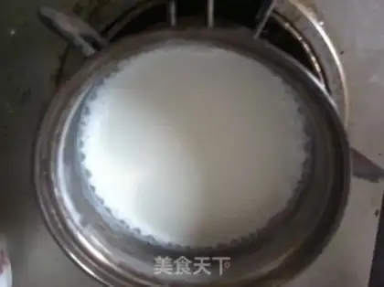 Make Fresh milk and eggs step 3