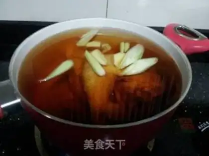 Make Onion hand tore chicken step 0