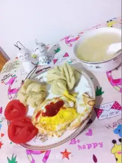 Make Little bouquets with fried eggs step 21