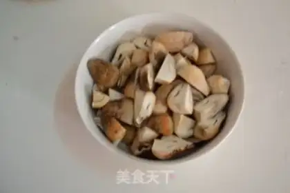 Make Cow Willow grass mushrooms step 1