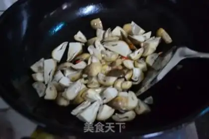 Make Cow Willow grass mushrooms step 5