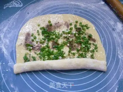 Make Onion egg pancake step 8