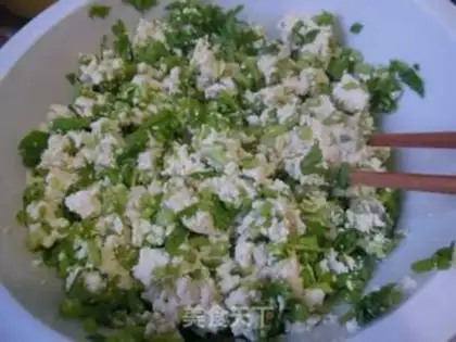 Make Cream shrimp tofu step 5