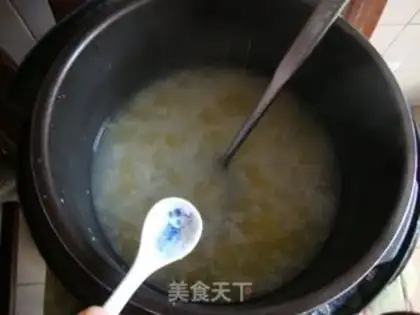 Make Watermelon porridge step 6
