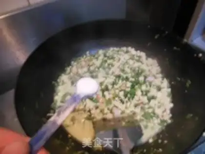 Make Cream shrimp tofu step 13