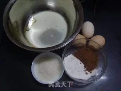 Make Cherry cocoa cake step 0