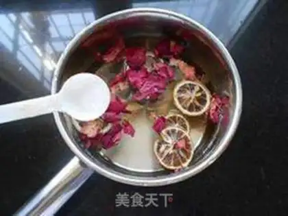 Make Lemon-fruit tea step 6