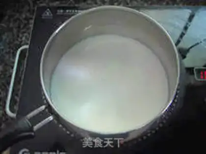 Make Milky oatmeal step 2