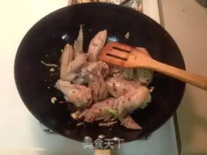 Make The chicken wings of mushrooms step 3