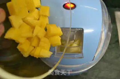 Make Mango fresh ice cream step 9
