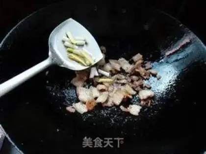 Make The celery is made of meat step 4