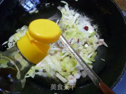 Make The cabbage is fired step 9