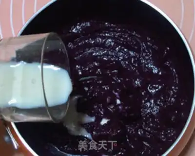 Make Blueberry cheese cream step 6
