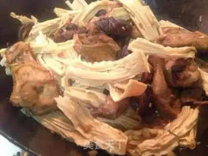 Make The chicken wings of mushrooms step 7