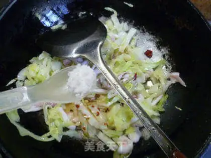 Make The cabbage is fired step 10