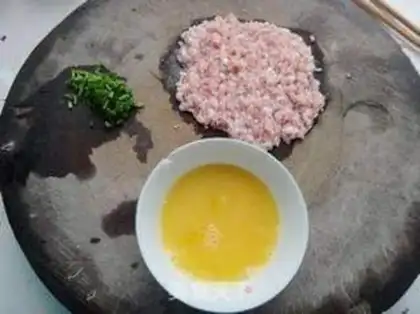Make Meat and corn step 1