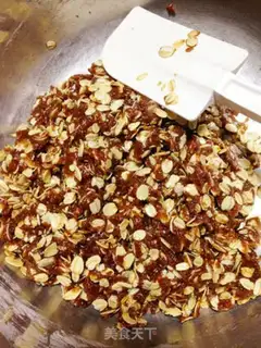Make Red sugar oatmeal cookies step 3