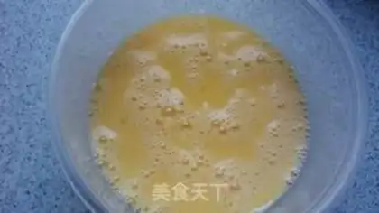 Make Microwave, northeast egg dumplings step 3