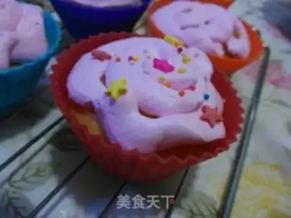 Make Butter cupcakes step 6