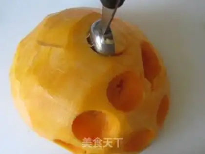 Make Silver ear soup for a pumpkin with red dates step 6