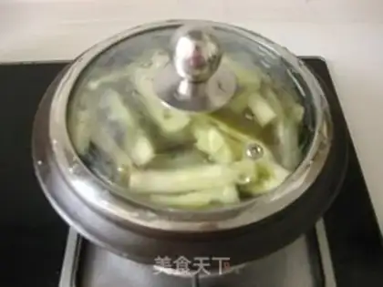 Make Salt fish eggplant step 14