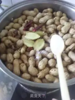 Make Salt-water peanuts step 2