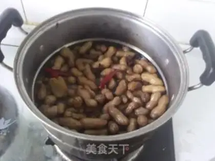 Make Salt-water peanuts step 4