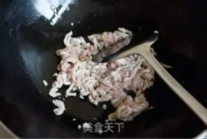 Make White little fried meat step 4