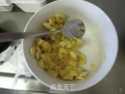 Make Banana egg burrito step 3