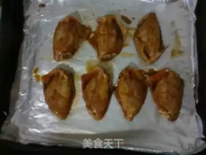 Make Bone sauce on the wings step 2