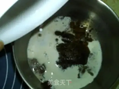 Make Red sugar rice marfin step 1