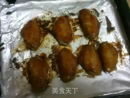 Make Bone sauce on the wings step 3