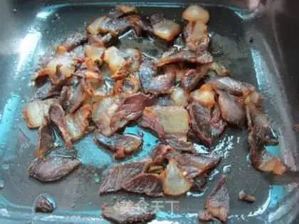 Make Garlic meat step 2