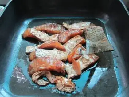 Make Garlic fish step 2