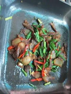 Make Garlic meat step 5