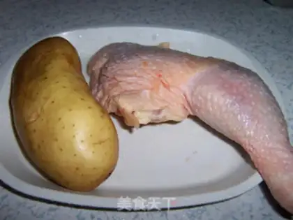 Make Potato chicken step 0