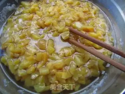 Make Peach jam step 5