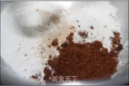 Make Double-coloured buns step 2