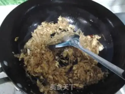 Make Fan fried eggs step 5