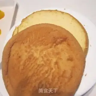 Make Mango cream cake step 7