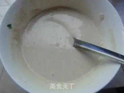 Make Sausage eggcake step 1