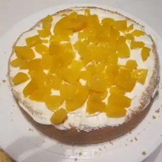 Make Mango cream cake step 8