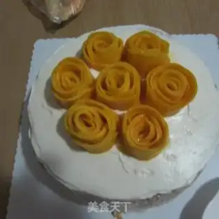Make Mango cream cake step 10