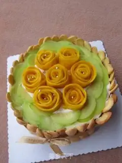 Make Mango cream cake step 11