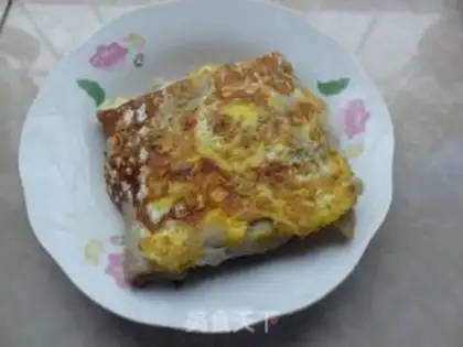 Make Sausage eggcake step 6