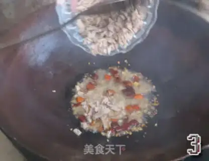 Make Spicy bean horns step 2
