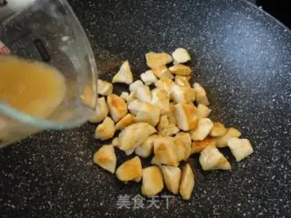 Make Lemon tofu chicken step 4