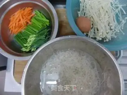 Make Five-colored rice step 0